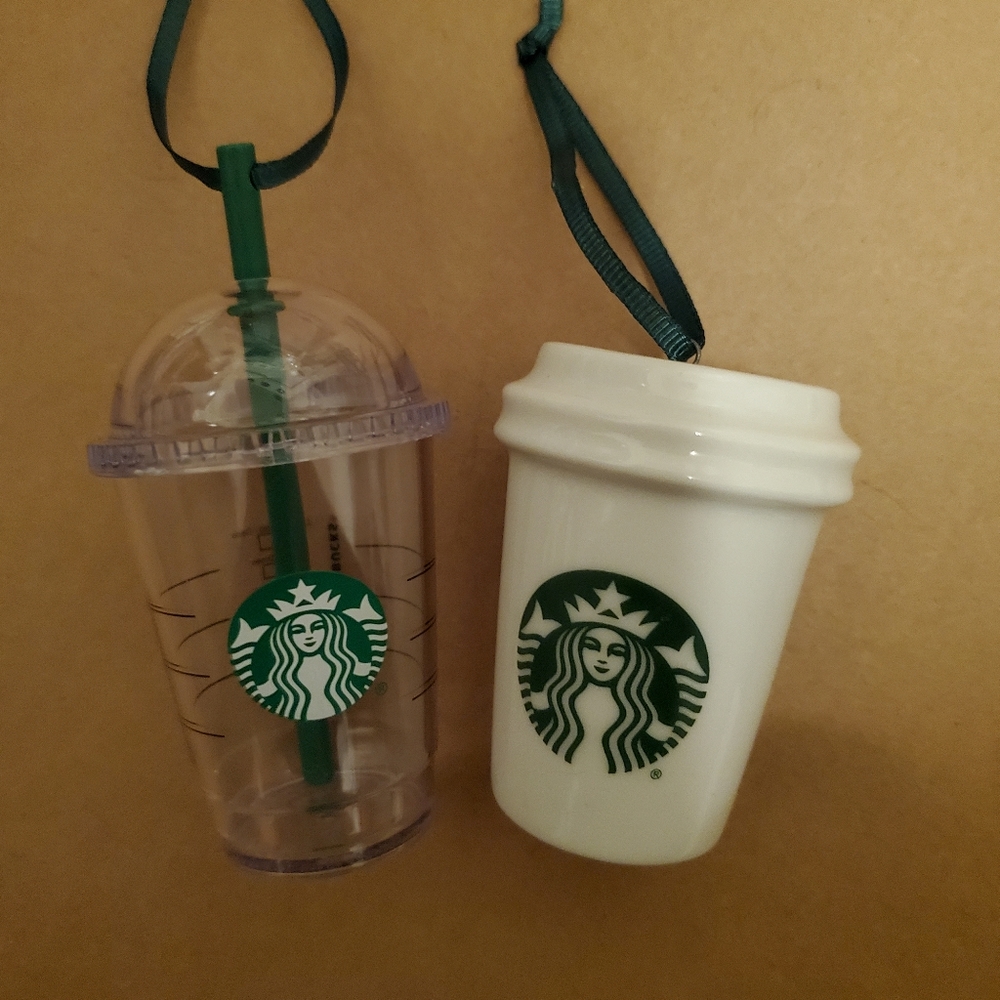 Starbucks ornaments